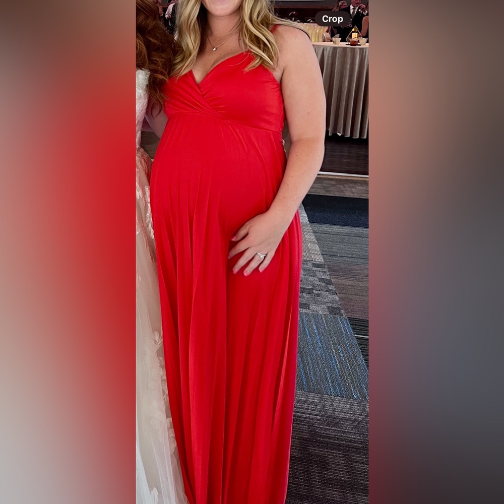 ASOS maternity dress and adjustable straps